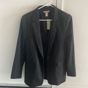 H&M black blazer